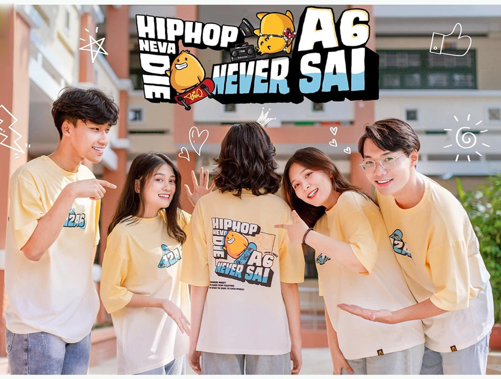 Áo lớp THPT Võ Chí Công Đà Nẵng