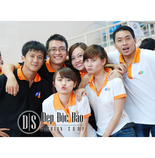 Đồng phục FPT thêu logo